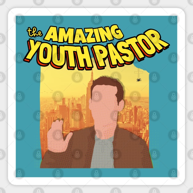 The Amazing Youth Pastor Magnet by fwerkyart